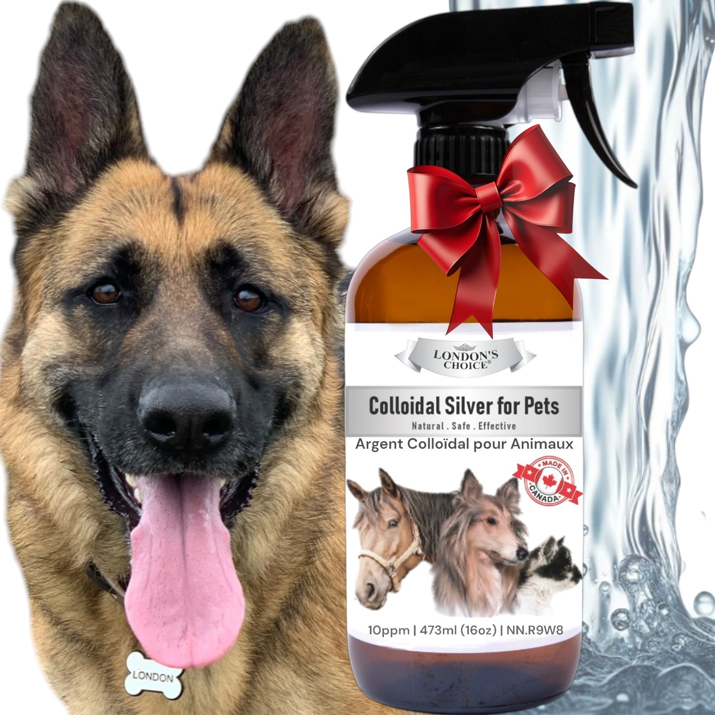 LONDON’S CHOICE - Colloidal Silver for Pets - 10ppm