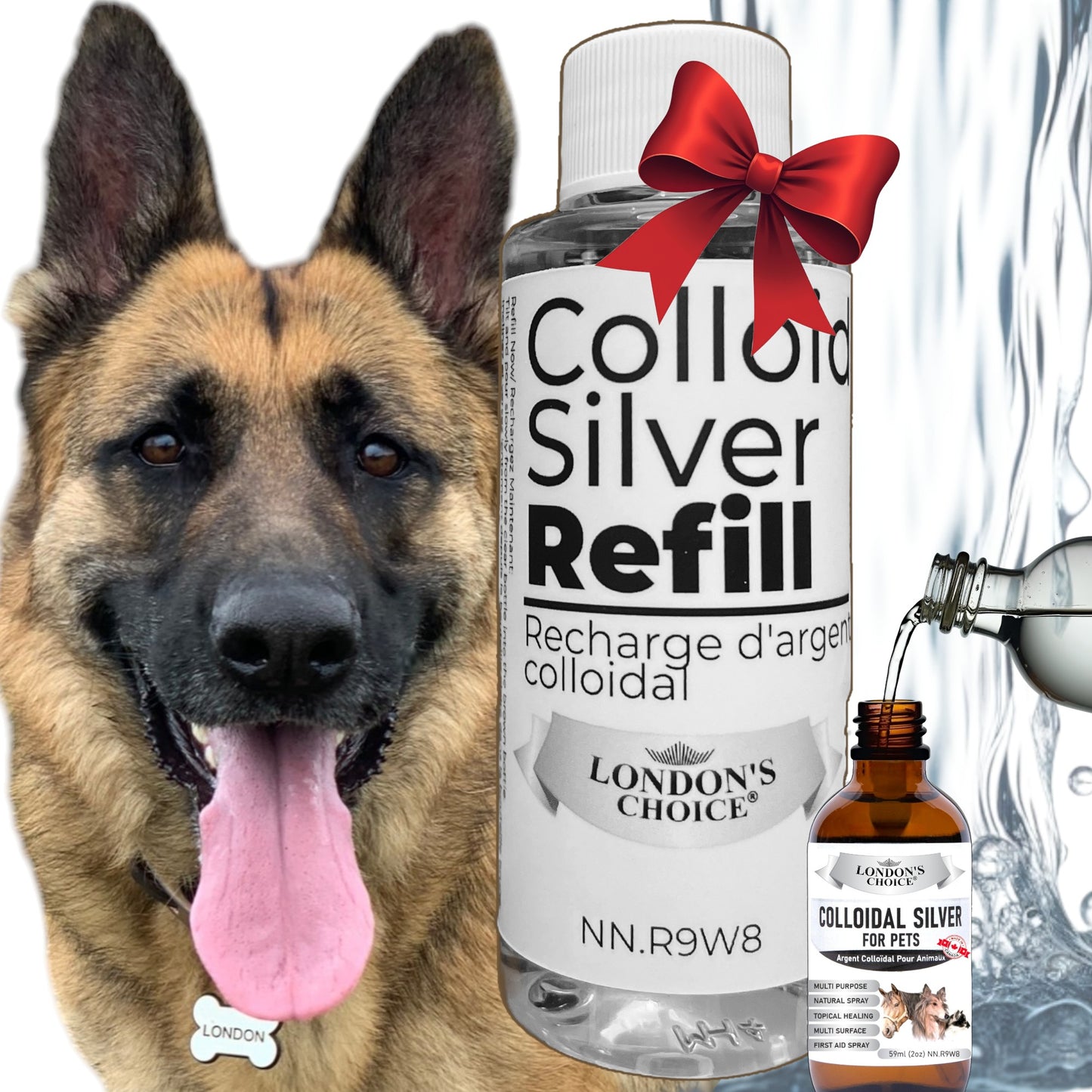 LONDON’S CHOICE - Colloidal Silver for Pets - 10ppm