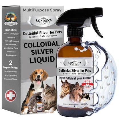 LONDON’S CHOICE - Colloidal Silver for Pets - 10ppm