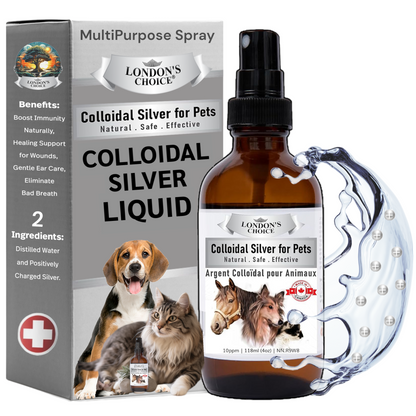 LONDON’S CHOICE - Colloidal Silver for Pets - 10ppm