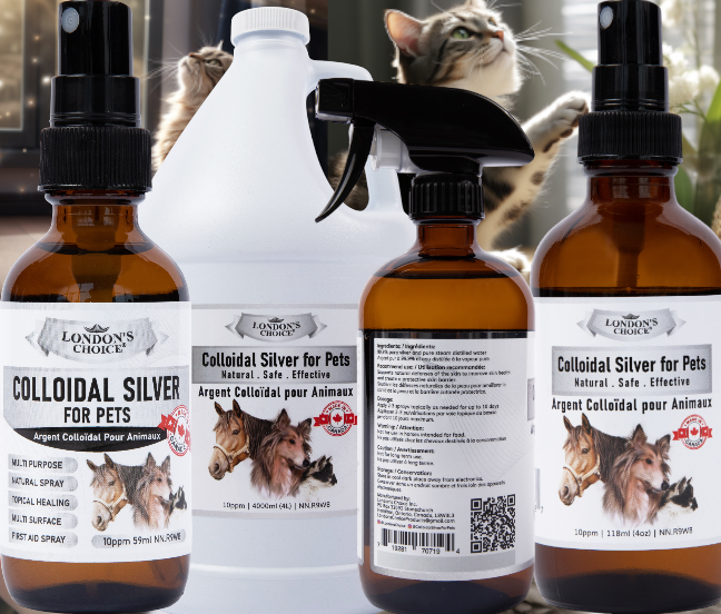 LONDON’S CHOICE - Colloidal Silver for Pets - 10ppm