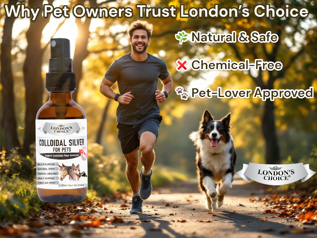 LONDON’S CHOICE - Colloidal Silver for Pets - 10ppm